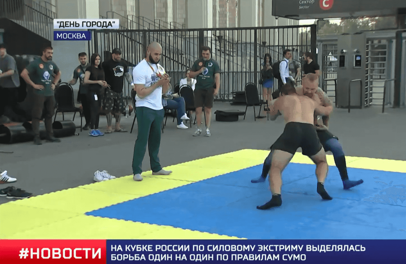 МАТЧ ТВ. Кубок России WSF 2018 по Стронгмену. День Города. 1